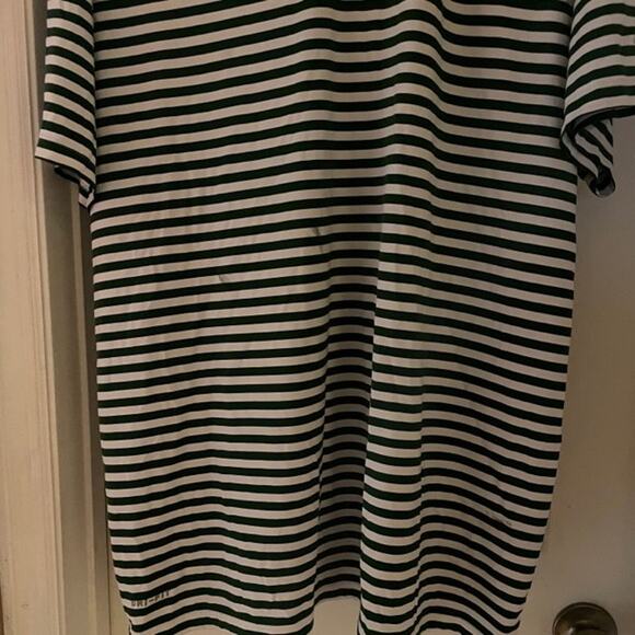 Nike Golf Dri-Fit Golf Polo Shirt Men Size XXL Green and White - Picture 3 of 7